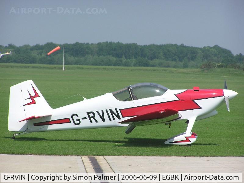 G-RVIN, 1999 Vans RV-6 C/N PFA 181-13236, Van's RV-4 visiting Sywell