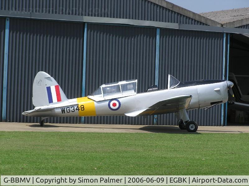 G-BBMV, 1951 De Havilland DHC-1 Chipmunk T.10 C/N C1/0432, Chipmunk painted as WG348 at Sywell