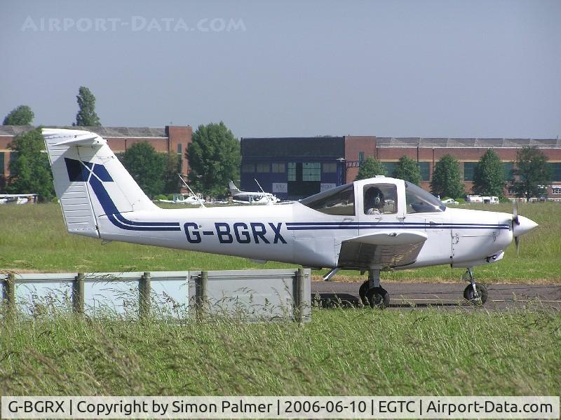 G-BGRX, 1979 Piper PA-38-112 Tomahawk Tomahawk C/N 38-79A0609, Piper PA-38-112 Tomahawk at Cranfield