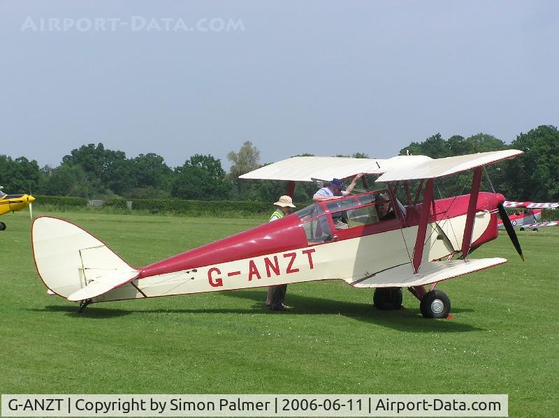 G-ANZT, 1957 Thruxton Jackaroo C/N 84176, Thruxton Jackaroo (cabin Tiger Moth) at Old Warden