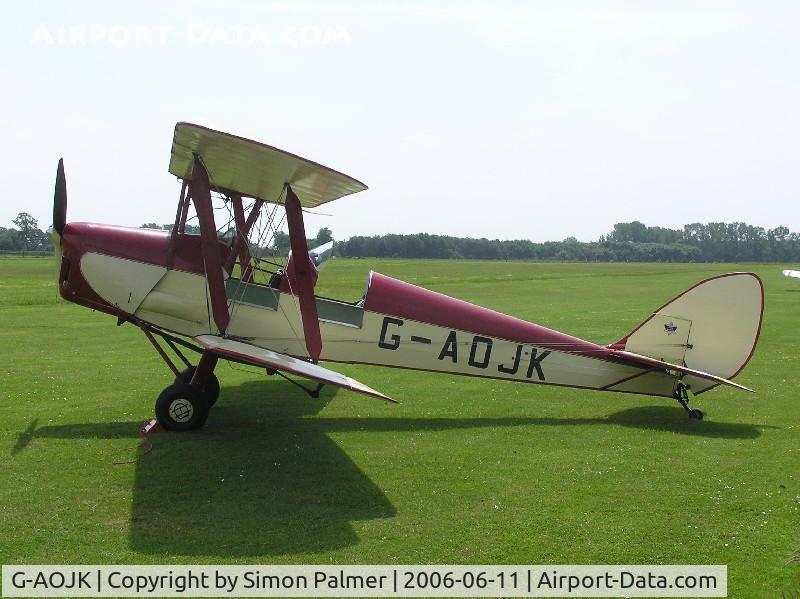 G-AOJK, 1939 De Havilland DH-82A Tiger Moth II C/N 82813, DH82 Tiger Moth at Old Warden