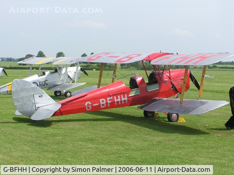 G-BFHH, 1942 De Havilland DH-82A Tiger Moth II C/N 85933, Tiger Moth at Old Warden