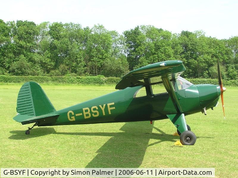 G-BSYF, 1946 Luscombe 8E Silvaire C/N 3455, Immaculate Luscombe Silvaire at Old Warden