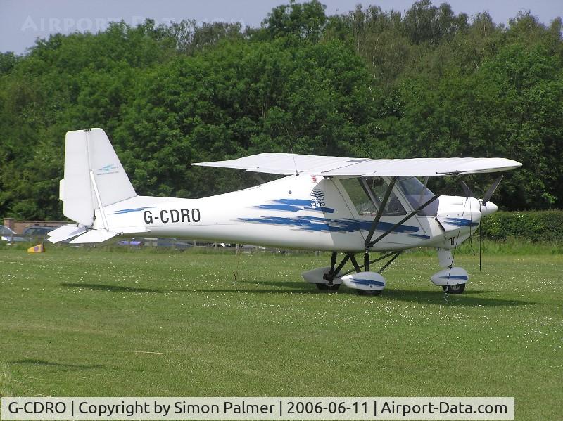 G-CDRO, 2005 Comco Ikarus C42 FB80 C/N 0507-6750, Ikarus C42 at Old Warden