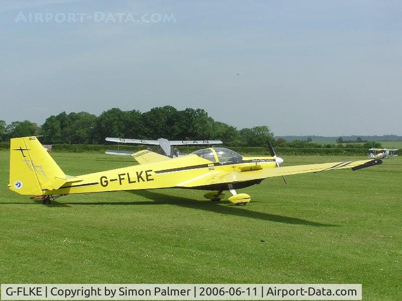G-FLKE, 2001 Scheibe SF-25C Falke C/N 44673, Scheibe SF-25C Falke at Old Warden