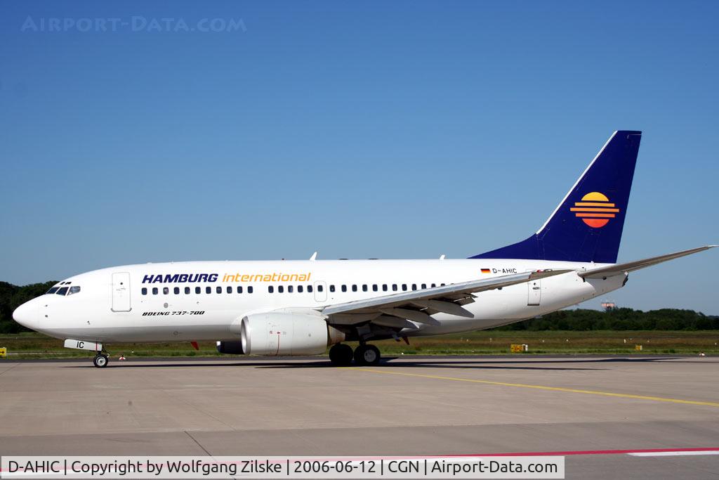 D-AHIC, 2001 Boeing 737-7BK C/N 30617, visitor