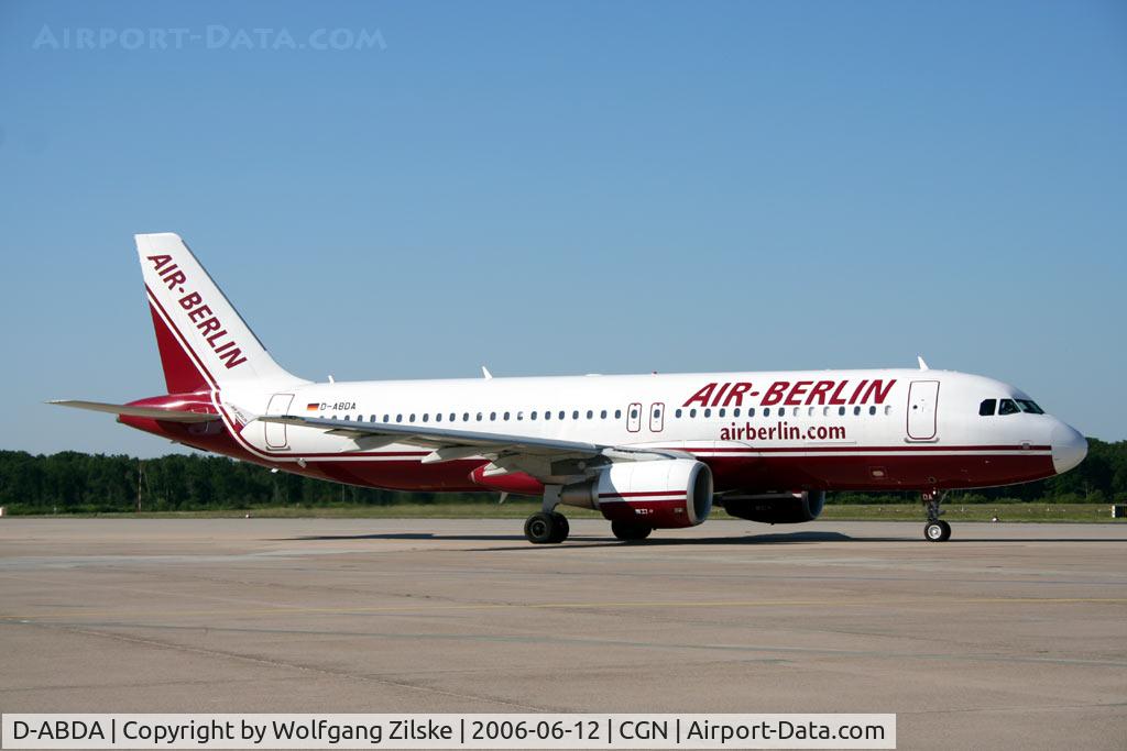 D-ABDA, 2005 Airbus A320-214 C/N 2539, visitor