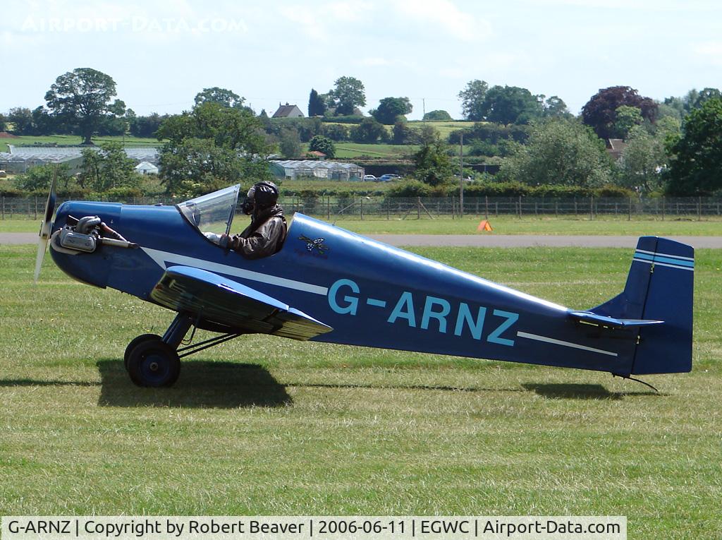 G-ARNZ, 1961 Rollason Druine D.31 Turbulent C/N PFA 579, Druine D31 Turbulent