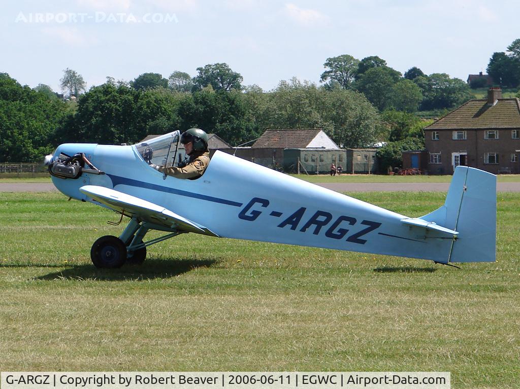 G-ARGZ, 1961 Rollason Druine D.31 Turbulent C/N PFA 562, Druine D31 Turbulent