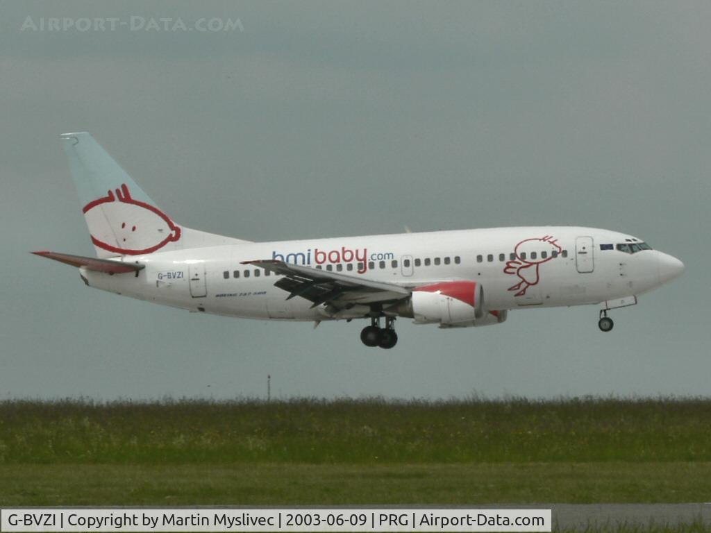 G-BVZI, 1991 Boeing 737-5Q8 C/N 25167, Boeing 737-500
