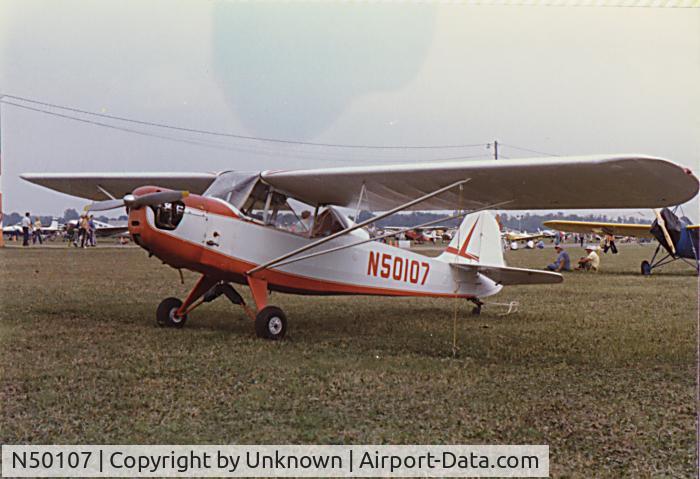 N50107, 1943 Taylorcraft DCO-65 C/N L-4984, Taylorcraft L2