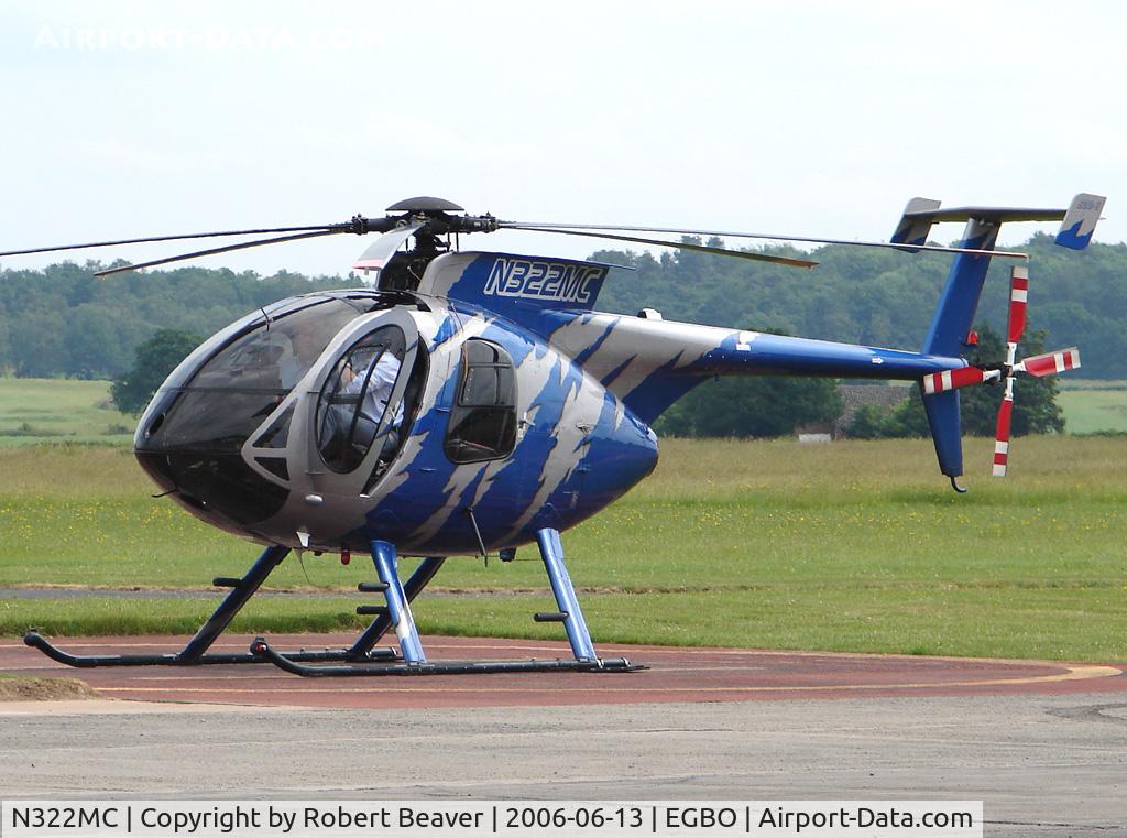 N322MC, McDonnell Douglas 369E C/N 0224E, Hughes 369E
