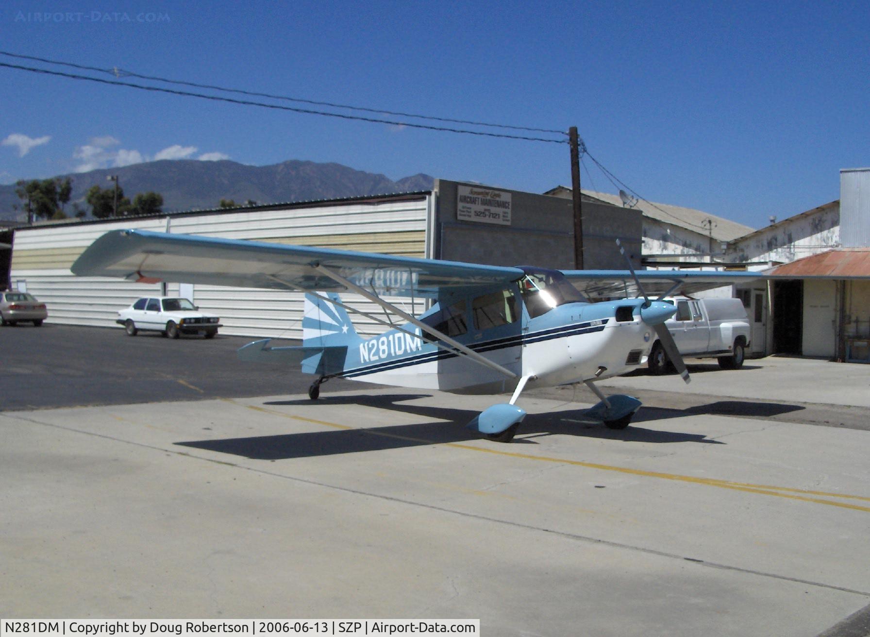 N281DM, 1999 American Champion 7GCBC C/N 1258-99, 1999 American Champion 7GCBC EXPLORER, Lycoming O-320-A2B 150 Hp