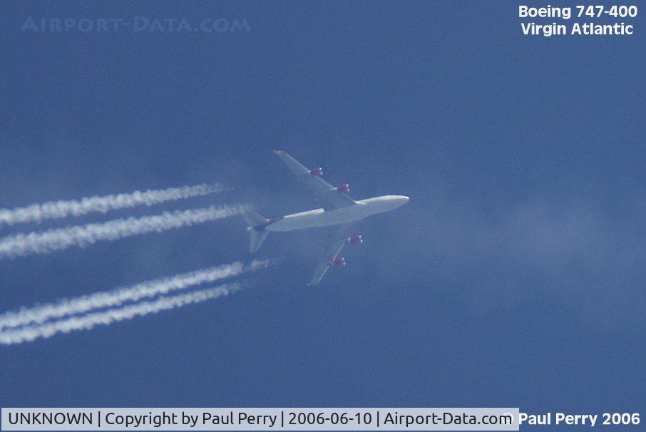 UNKNOWN, Contrails Various C/N Unknown, Regular guest in my sky, Virgin Atlantic Flight Number 15