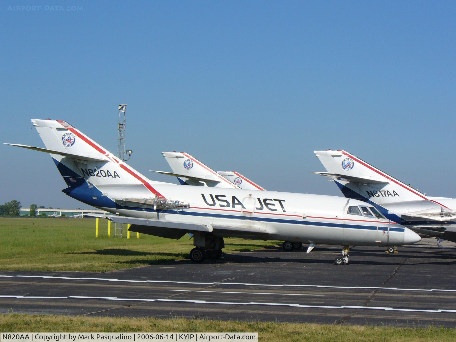 N820AA, 1967 Dassault Fan Jet Falcon (20C) C/N 118, Falcon 20