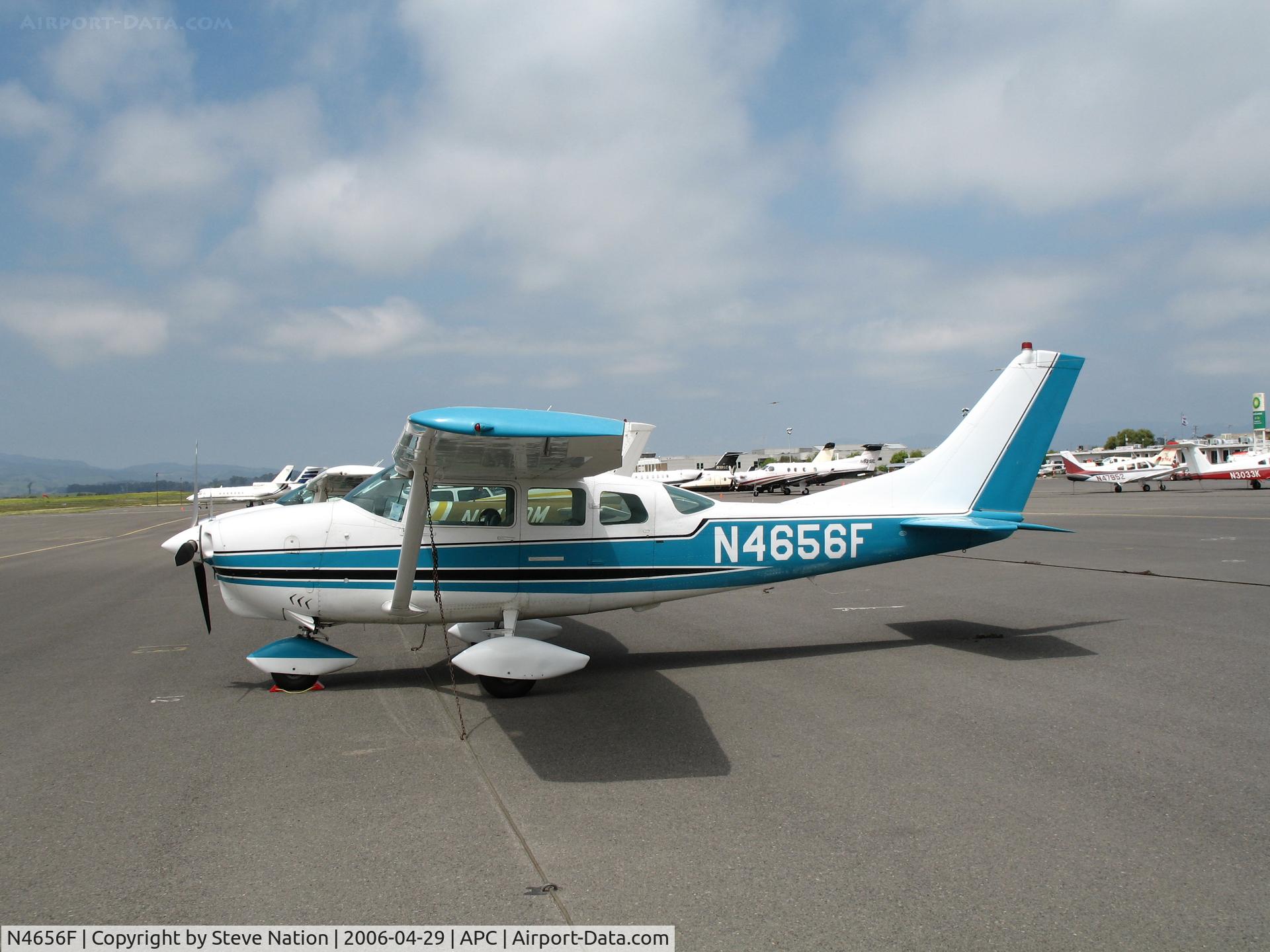 N4656F, 1966 Cessna P206A Super Skylane C/N P206-0256, 1966 Cessna P206A @ Napa County Airport, CA