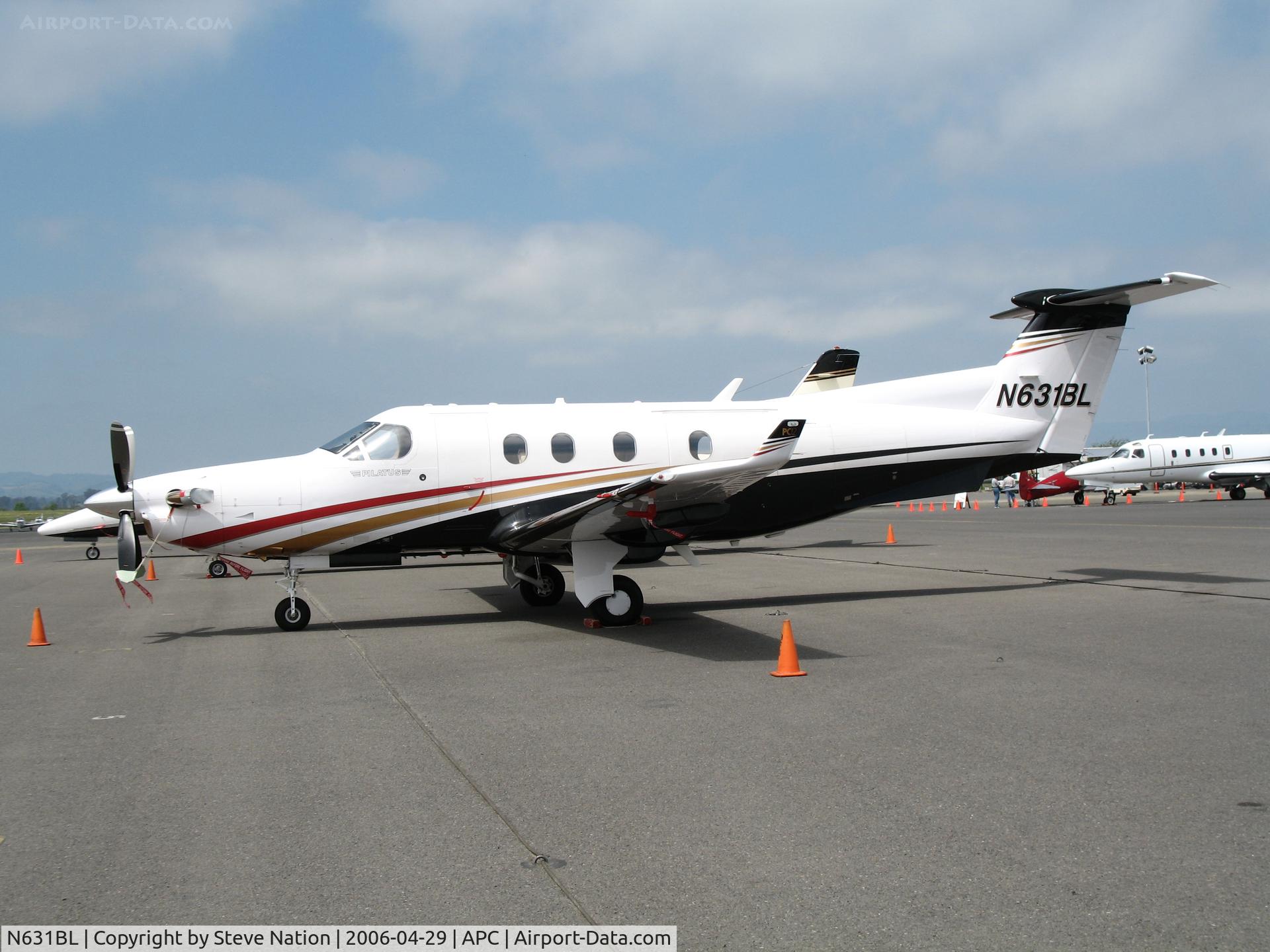 N631BL, 2005 Pilatus PC-12/45 C/N 631, Airco Associates 2005 Pilatus PC-12/45 @ Napa County Airport, CA