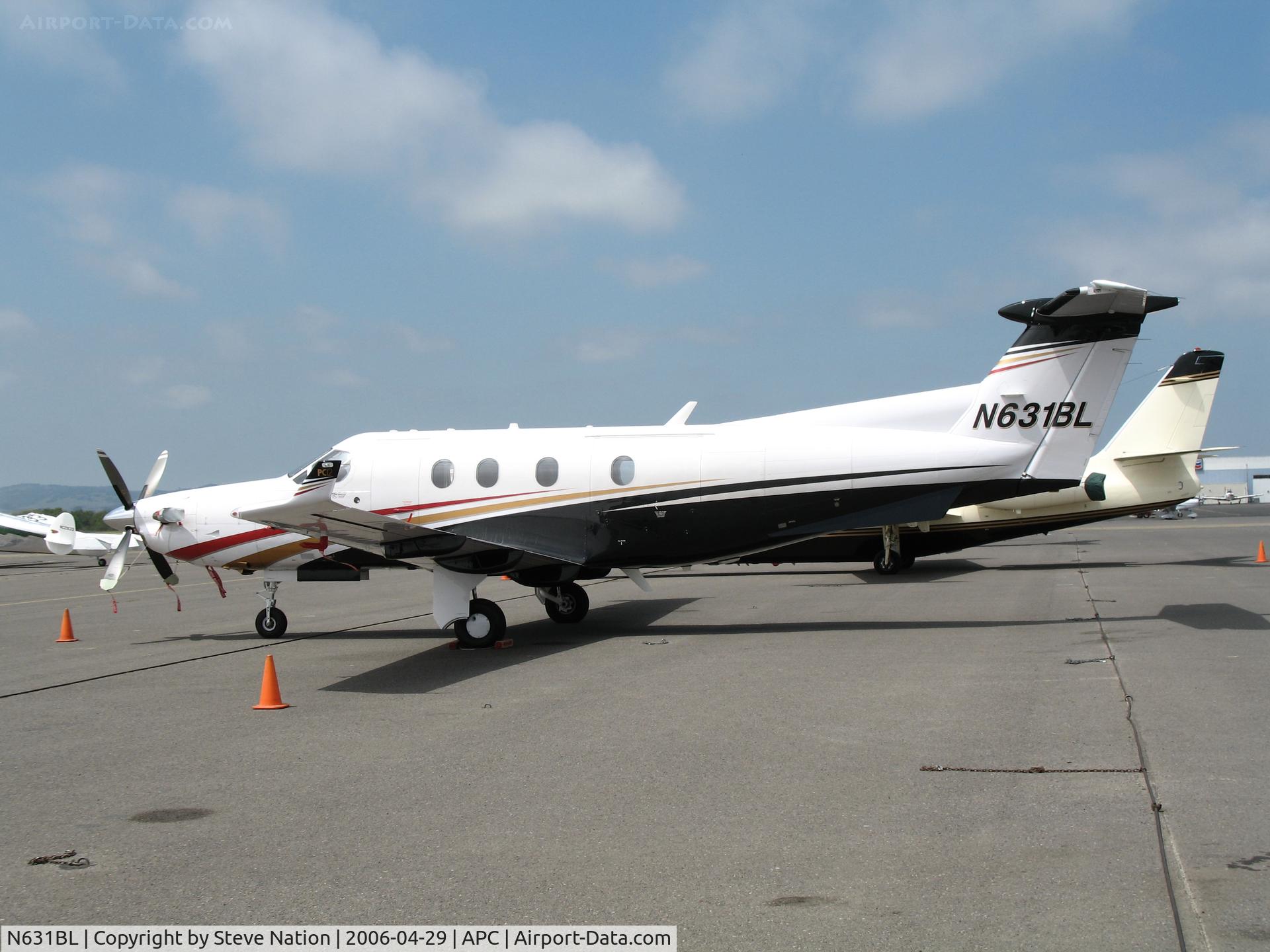 N631BL, 2005 Pilatus PC-12/45 C/N 631, Airco Associates 2005 Pilatus PC-12/45 @ Napa County Airport, CA