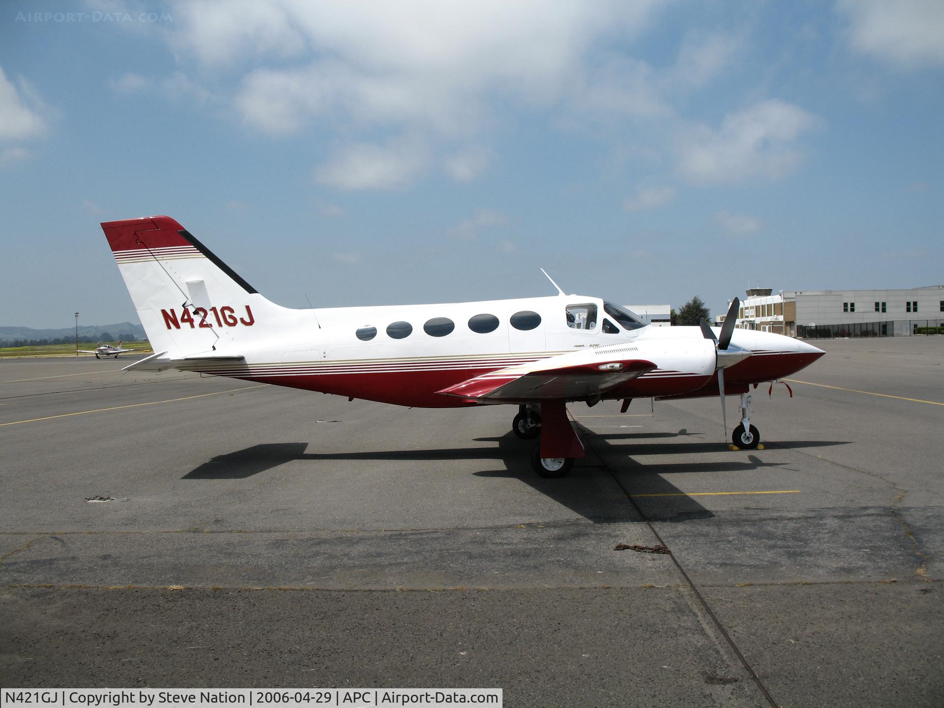N421GJ, 1979 Cessna 421C Golden Eagle C/N 421C0815, 1979 Cessna 421 RAM conversion @ Napa County Airport, CA