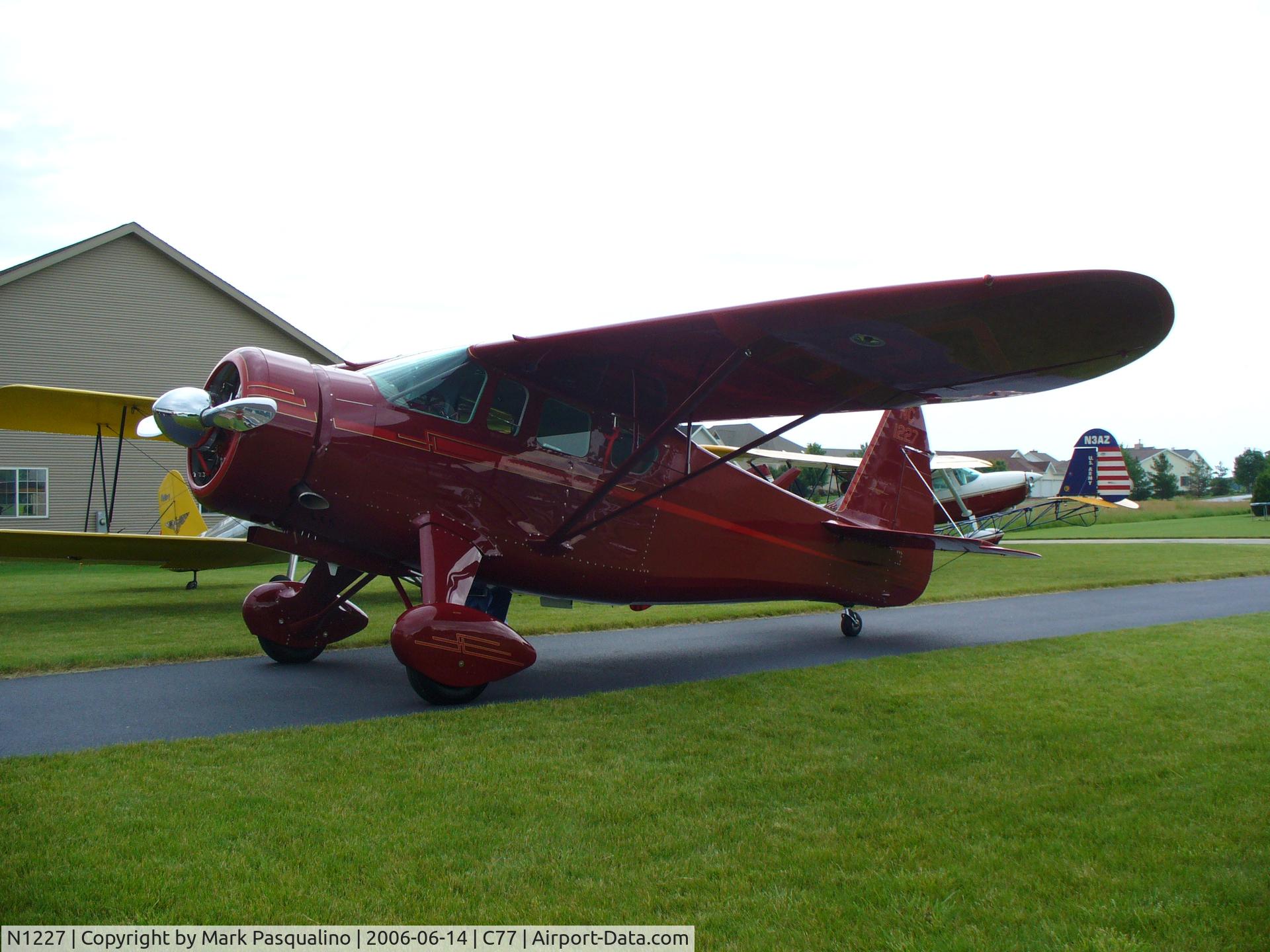 N1227, 1940 Howard Aircraft DGA-15P C/N 516, Howard DGA-15P
