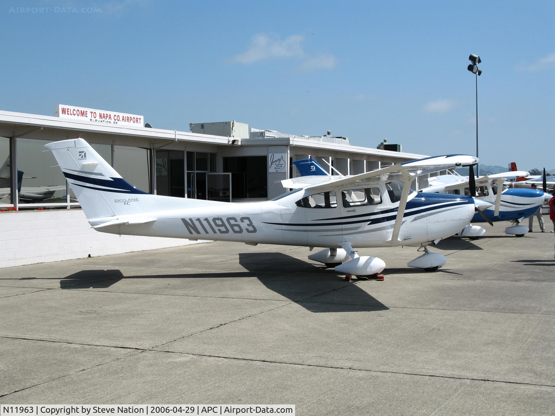 N11963, Cessna T182T Turbo Skylane C/N Not found N11963, 2005 Cessna T182T @ Napa County Airport, CA