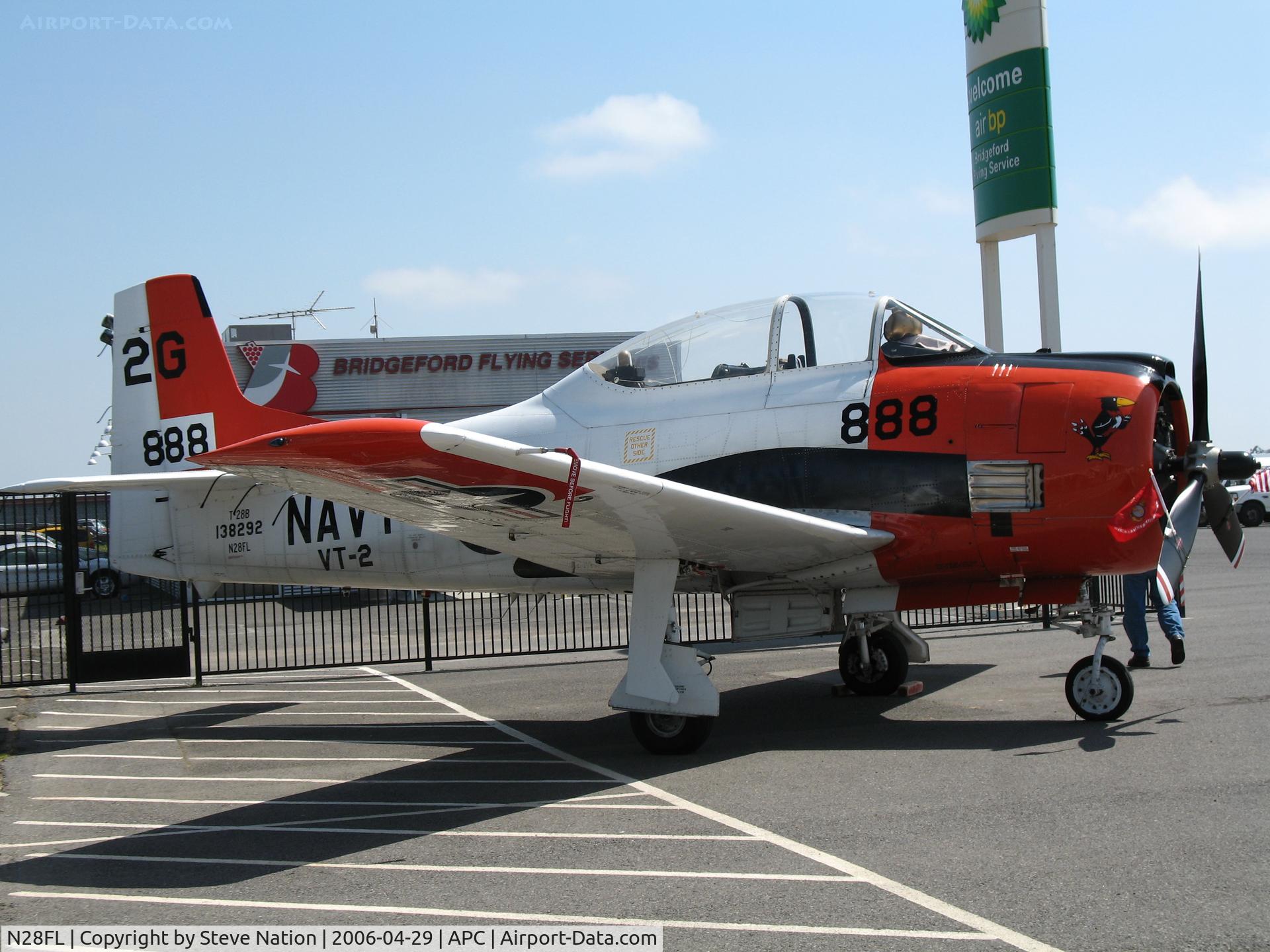 N28FL, 1955 North American T-28B Trojan C/N 200-363, North American T-28B BuAer 138292 at VT-2 2G-888 @ Napa County Airport, CA