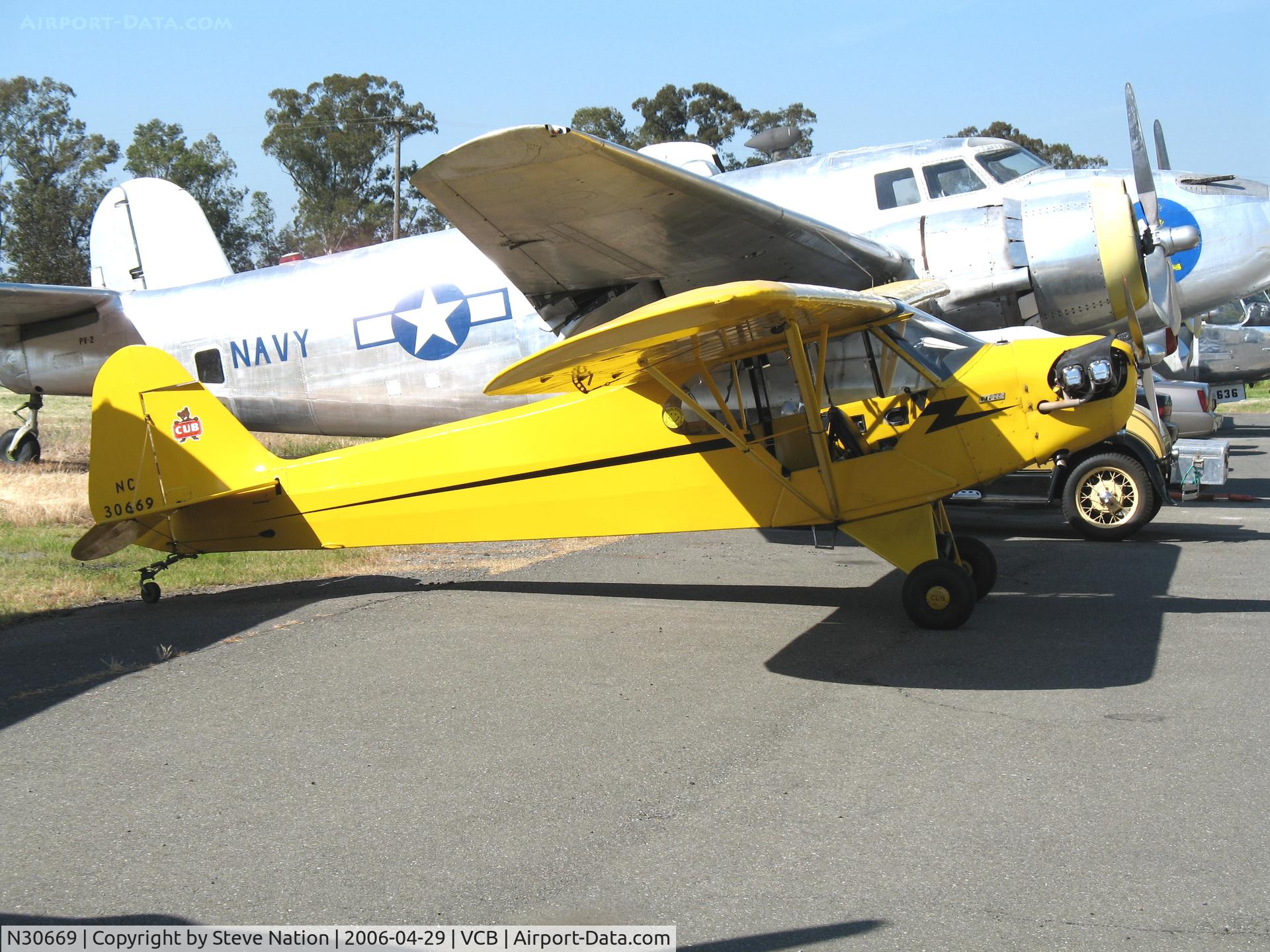 N30669, 1940 Piper J3C-65 Cub C/N 5009, 1940 Piper J3C-65 Cub as NC30669 @ Nut Tree Airport, Vacaville, CA