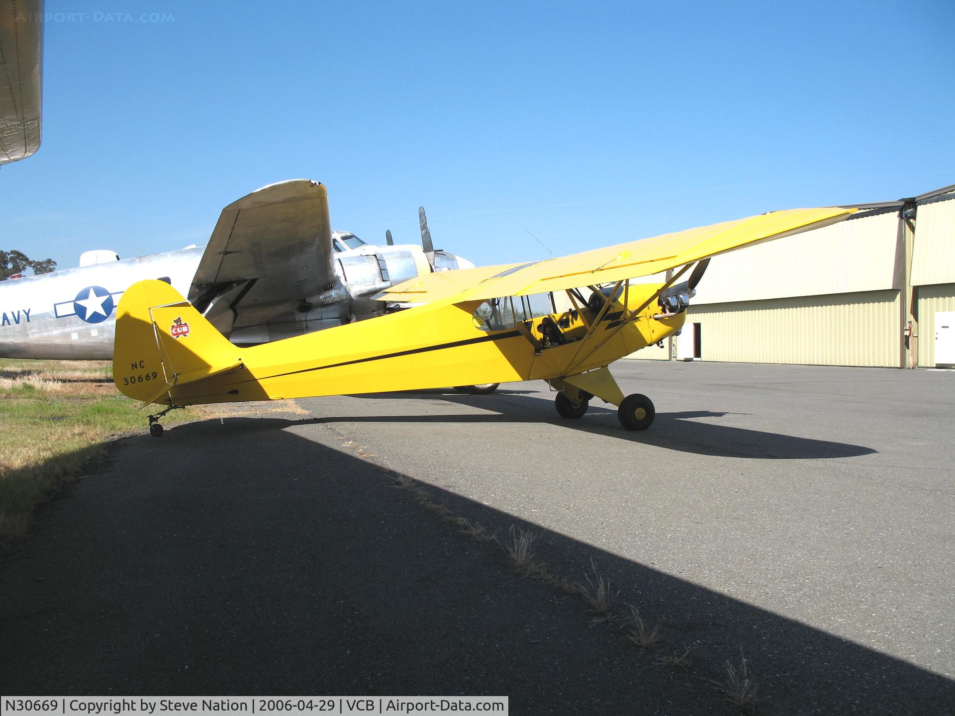N30669, 1940 Piper J3C-65 Cub C/N 5009, 1940 Piper J3C-65 Cub as NC30669 @ Nut Tree Airport, Vacaville, CA