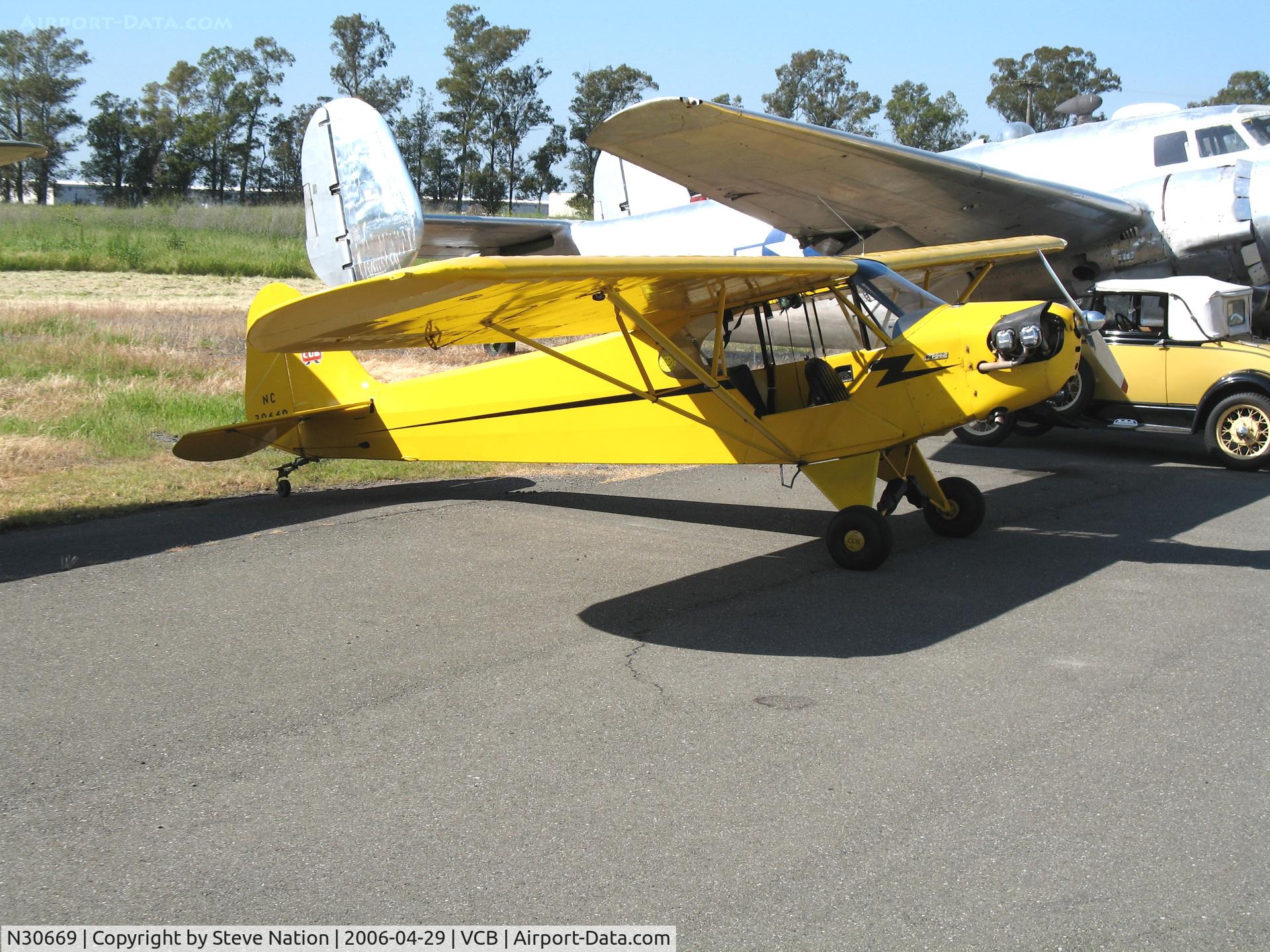 N30669, 1940 Piper J3C-65 Cub C/N 5009, 1940 Piper J3C-65 Cub as NC30669 @ Nut Tree Airport, Vacaville, CA