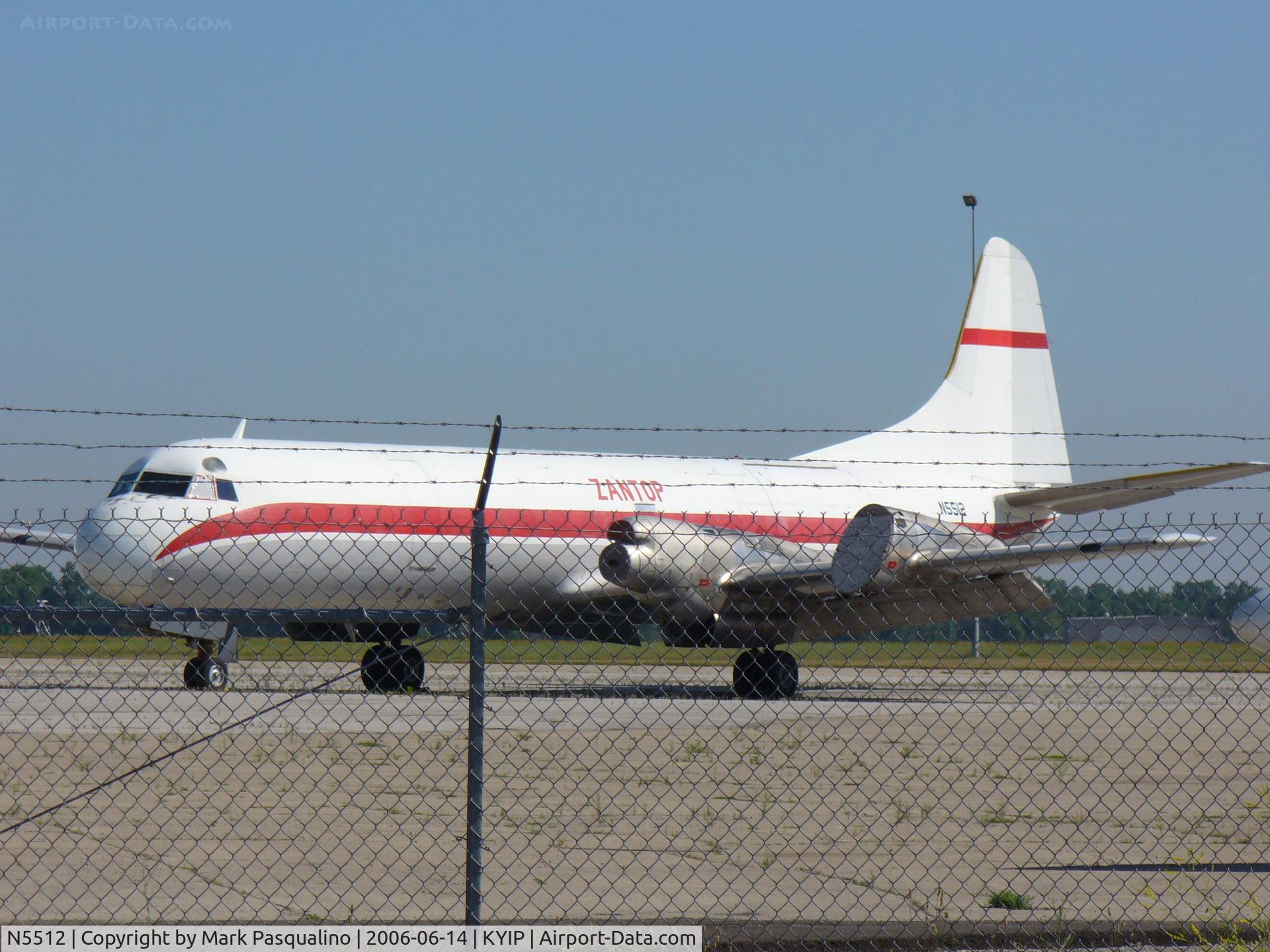 N5512, 1958 Lockheed L-188A(F) Electra C/N 188A-1017, Lockheed L-188