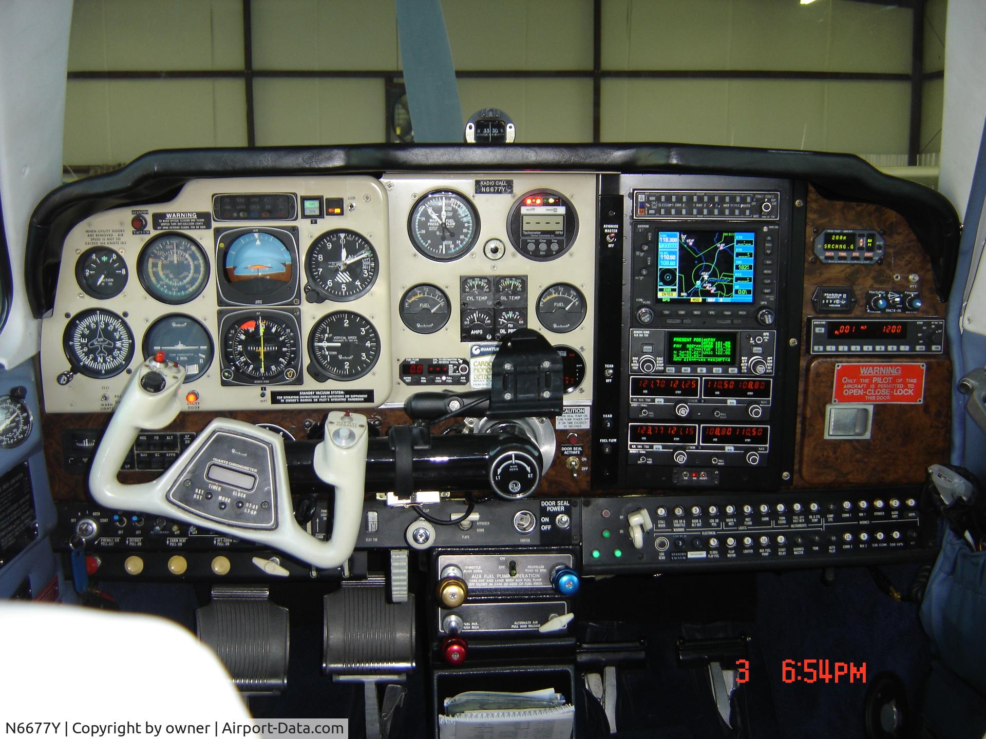 N6677Y, 1979 Beech A36 Bonanza 36 C/N E-1594, Blue white silver Oxford Aviation Paint