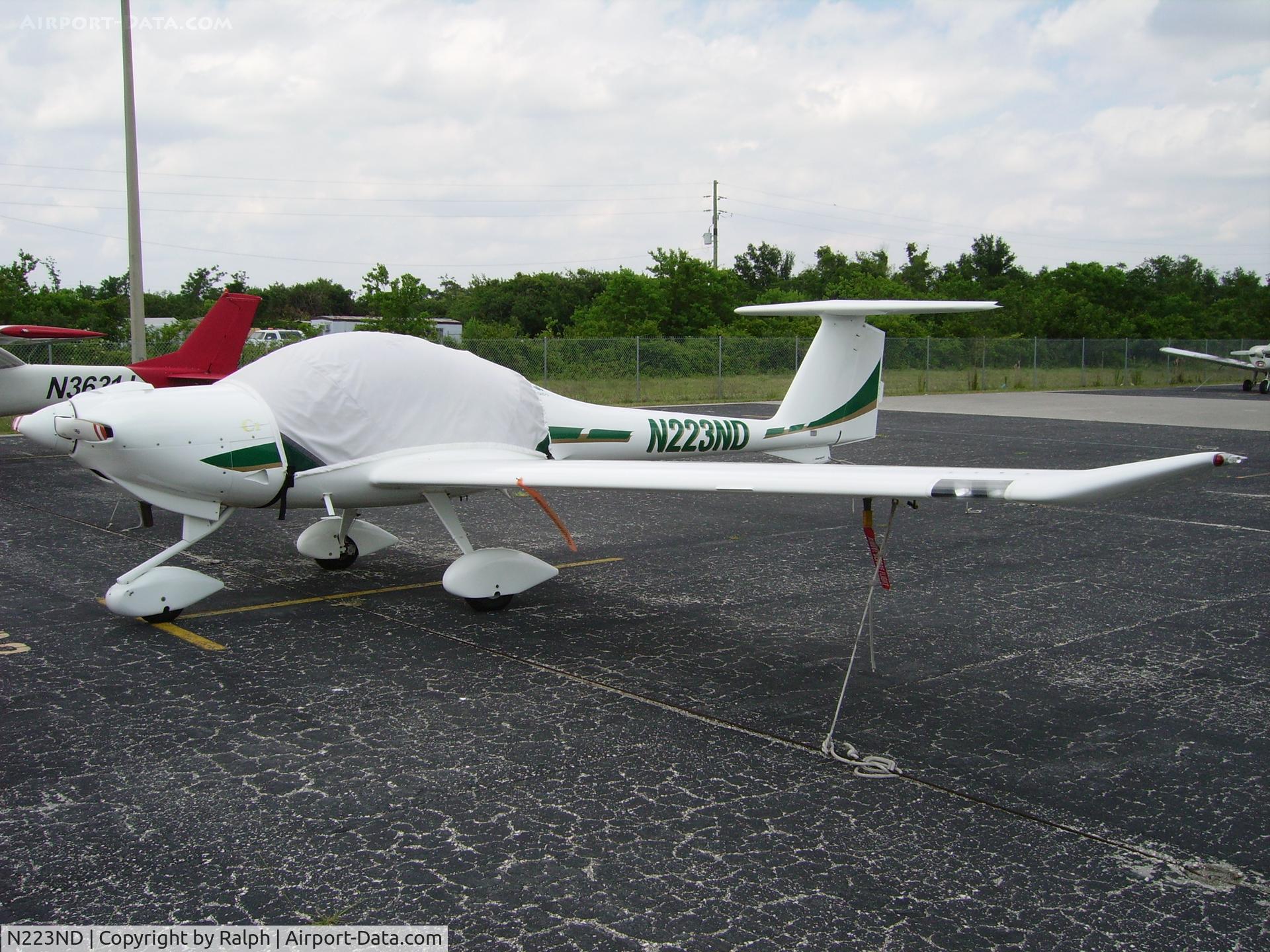 N223ND, 1998 Diamond DA-20C-1 Eclipse C/N C0031, Canopy Cover