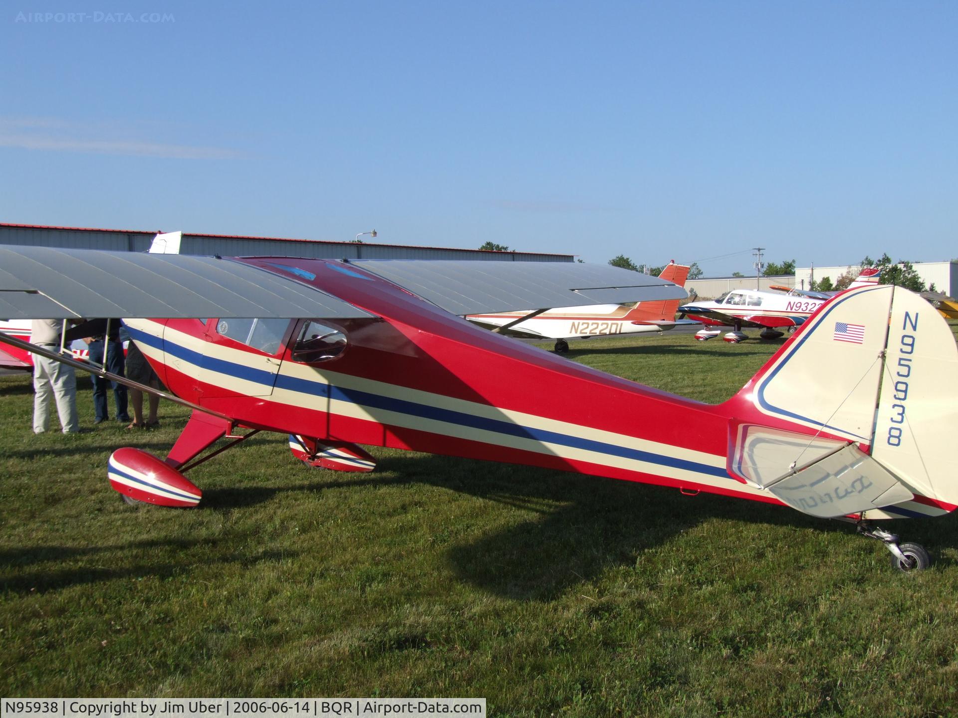 N95938, 1946 Taylorcraft BC12-D C/N 8238, Another view, at EAA Fly-In
