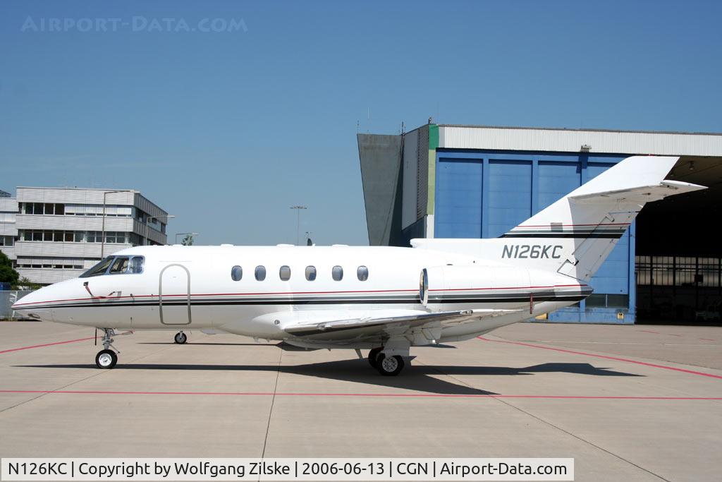 N126KC, 1995 Raytheon Hawker 800XP C/N 258276, visitor