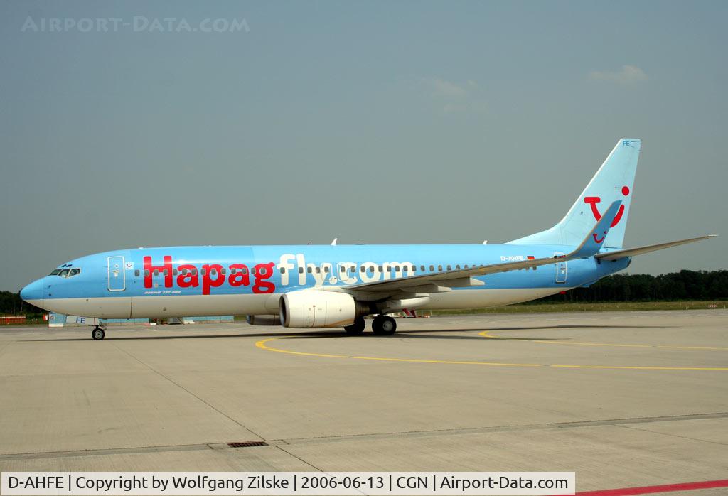 D-AHFE, 1998 Boeing 737-8K5 C/N 27979, visitor
