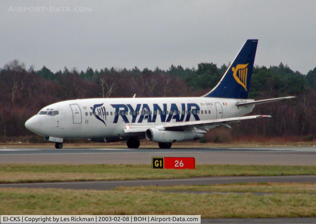 EI-CKS, 1980 Boeing 737-2T5 C/N 22023, Boeing 737 2T5