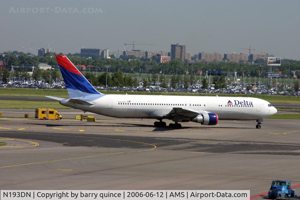N193DN, 1997 Boeing 767-332 C/N 28450, DELTA 767