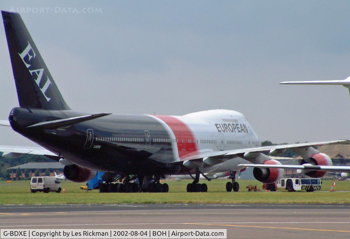 G-BDXE, 1977 Boeing 747-236B C/N 21350, Boeing 747 236B