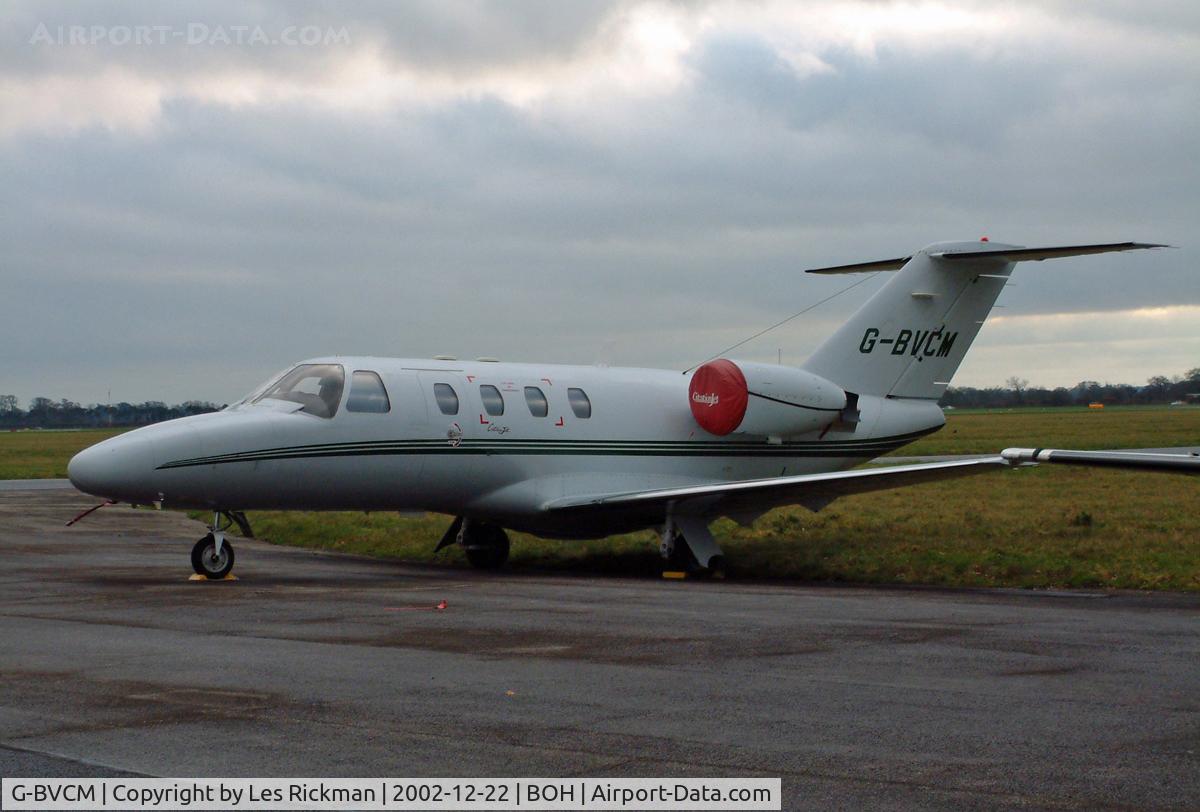 G-BVCM, 1993 Cessna 525 CitationJet CJ1 C/N 525-0022, Cessna 525 Citation
