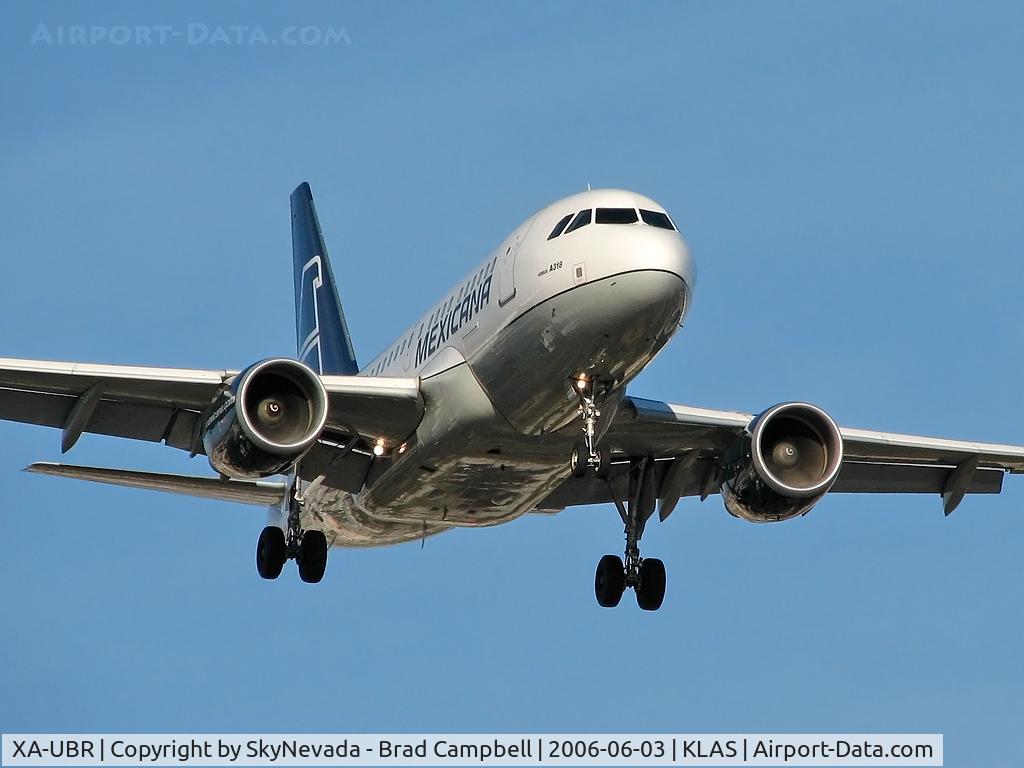 XA-UBR, 2004 Airbus A318-111 C/N 2333, Mexicana / 2004 Airbus Industrie A318-111
