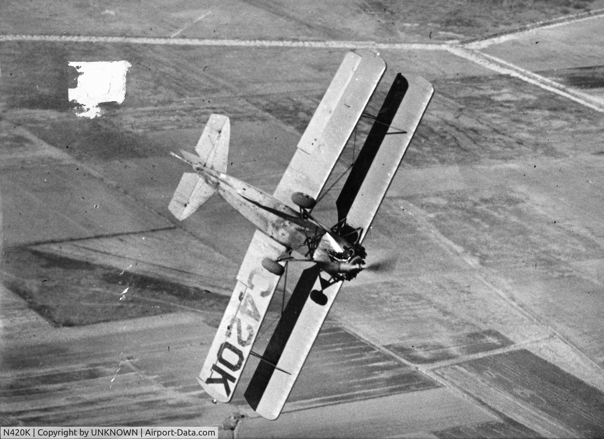 N420K, 1929 Fleet Model 1 C/N 143, PHOTO TAKEN IN ABOUT 1938 my father-in-law bought the plane new