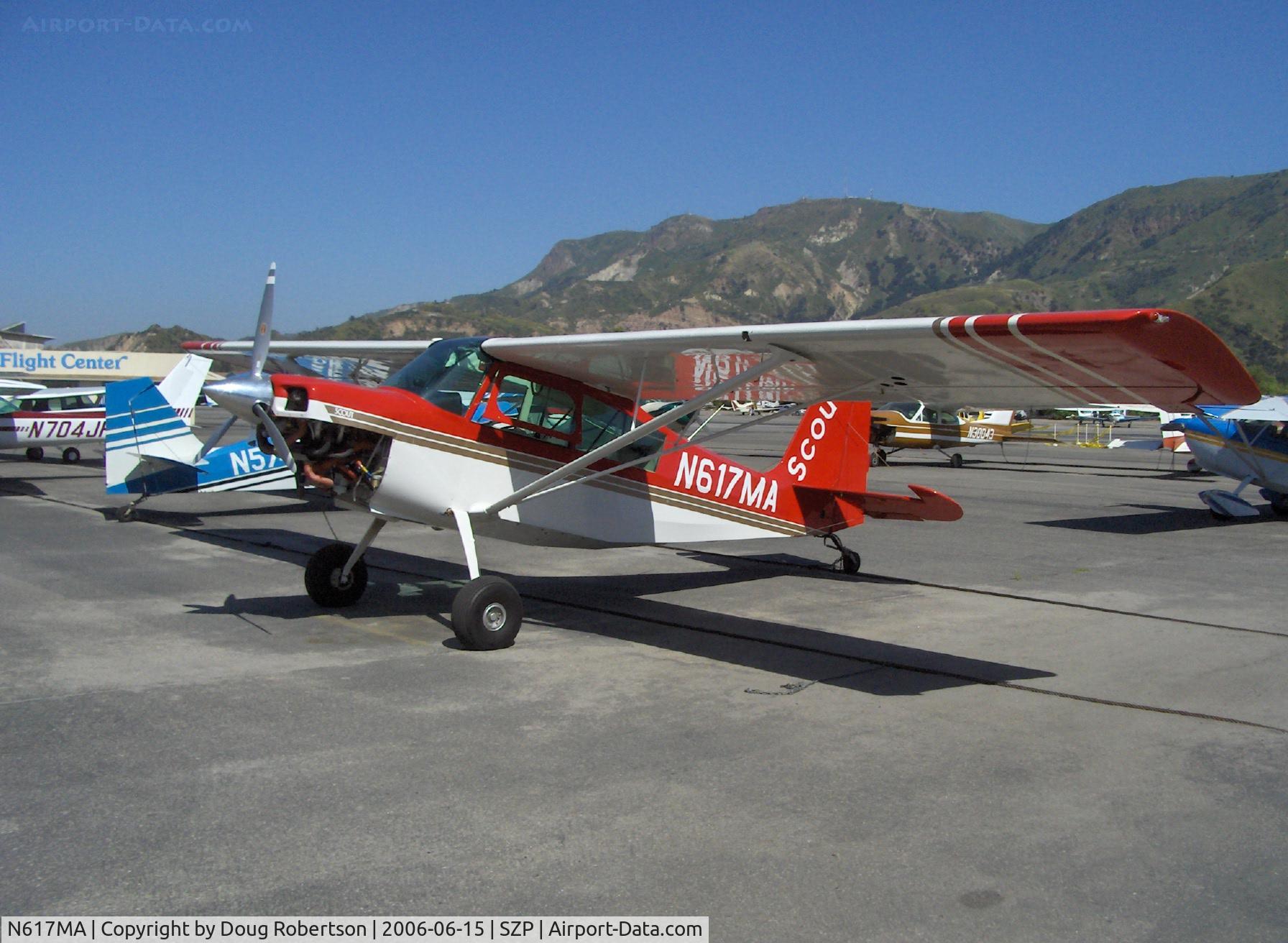 N617MA, 2003 American Champion 8GCBC Scout C/N 444-2003, 2003 American Champion 8GCBC SCOUT, Lycoming O-360 180 Hp, maintenance