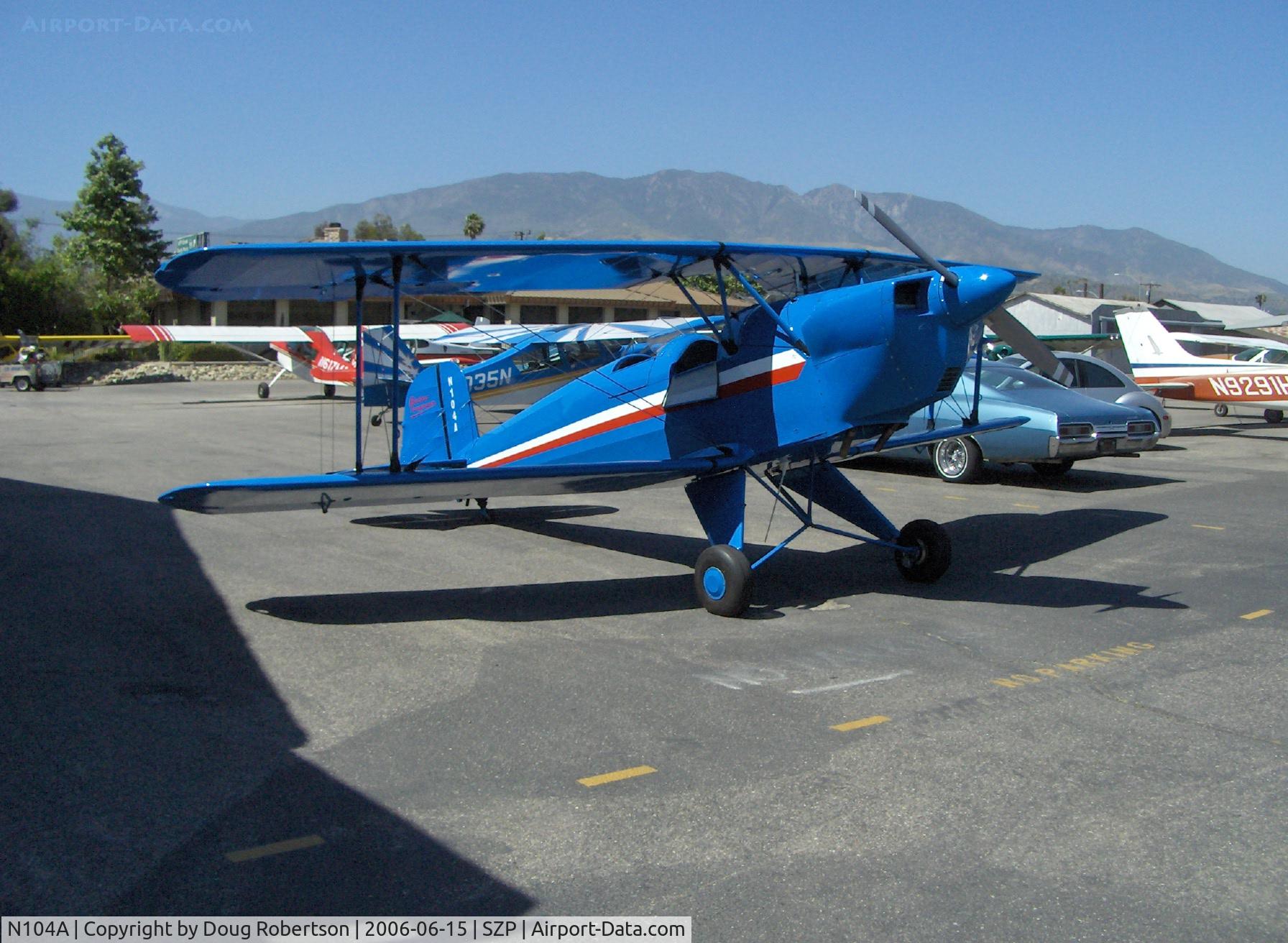 N104A, 1947 Aero C.104S Jungmann C/N 212, 1947 Bucker Jungmann B131, Lycoming O&VO-360 180 Hp upgrade