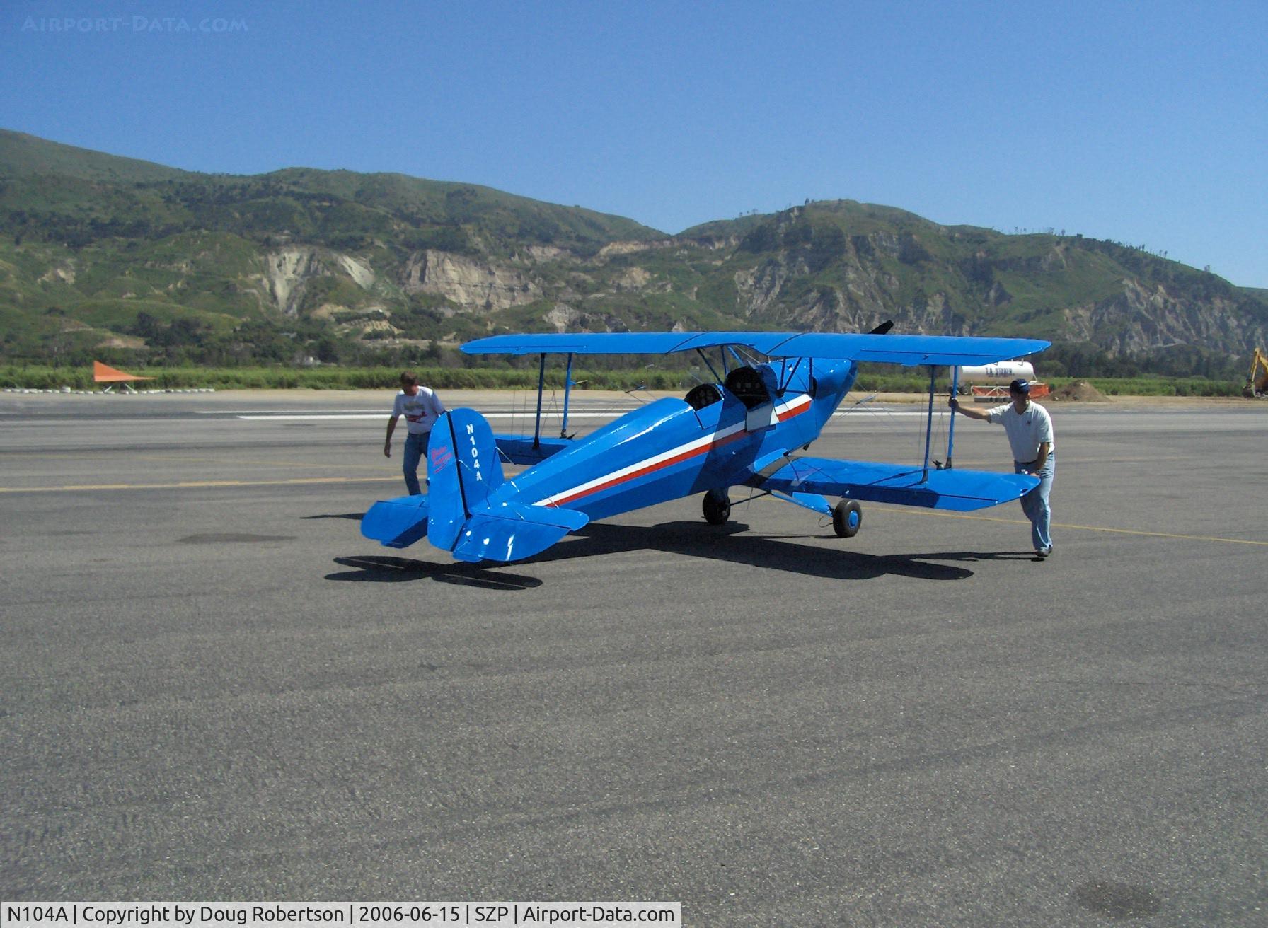 N104A, 1947 Aero C.104S Jungmann C/N 212, 1947 Bucker Jungmann B131, Lycoming O&VO-360 180 Hp upgrade