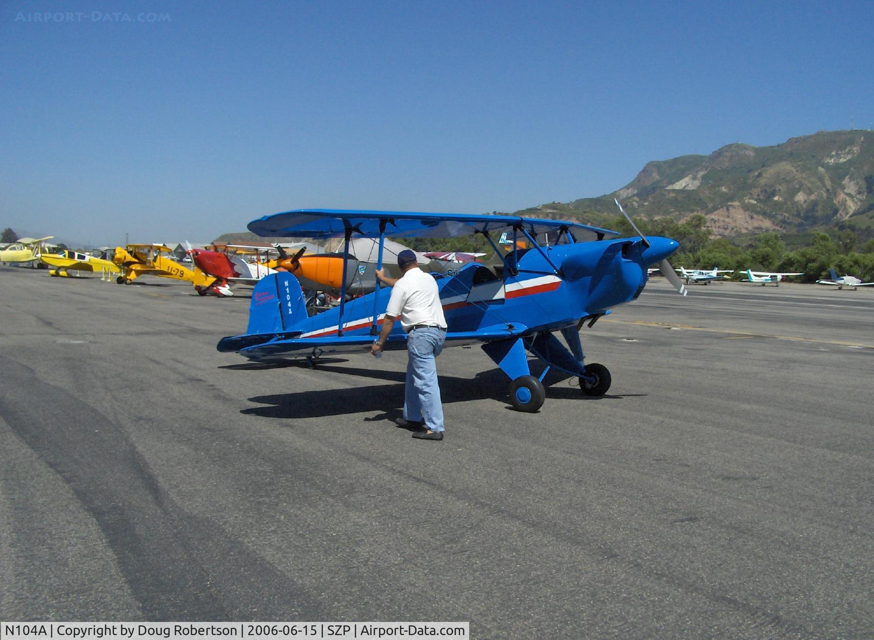 N104A, 1947 Aero C.104S Jungmann C/N 212, 1947 Bucker Jungmann B131, Lycoming O&VO-360 180 Hp upgrade