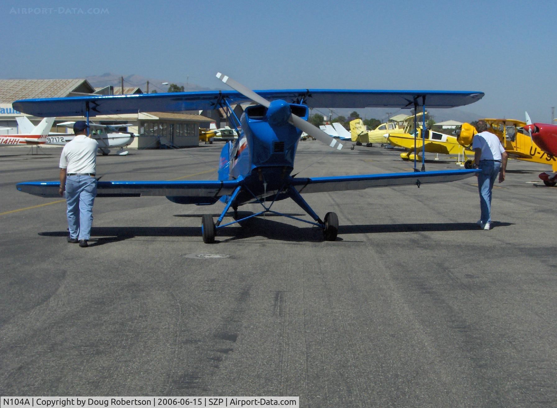 N104A, 1947 Aero C.104S Jungmann C/N 212, 1947 Bucker Jungmann B131, Lycoming O&VO-360 180 Hp upgrade