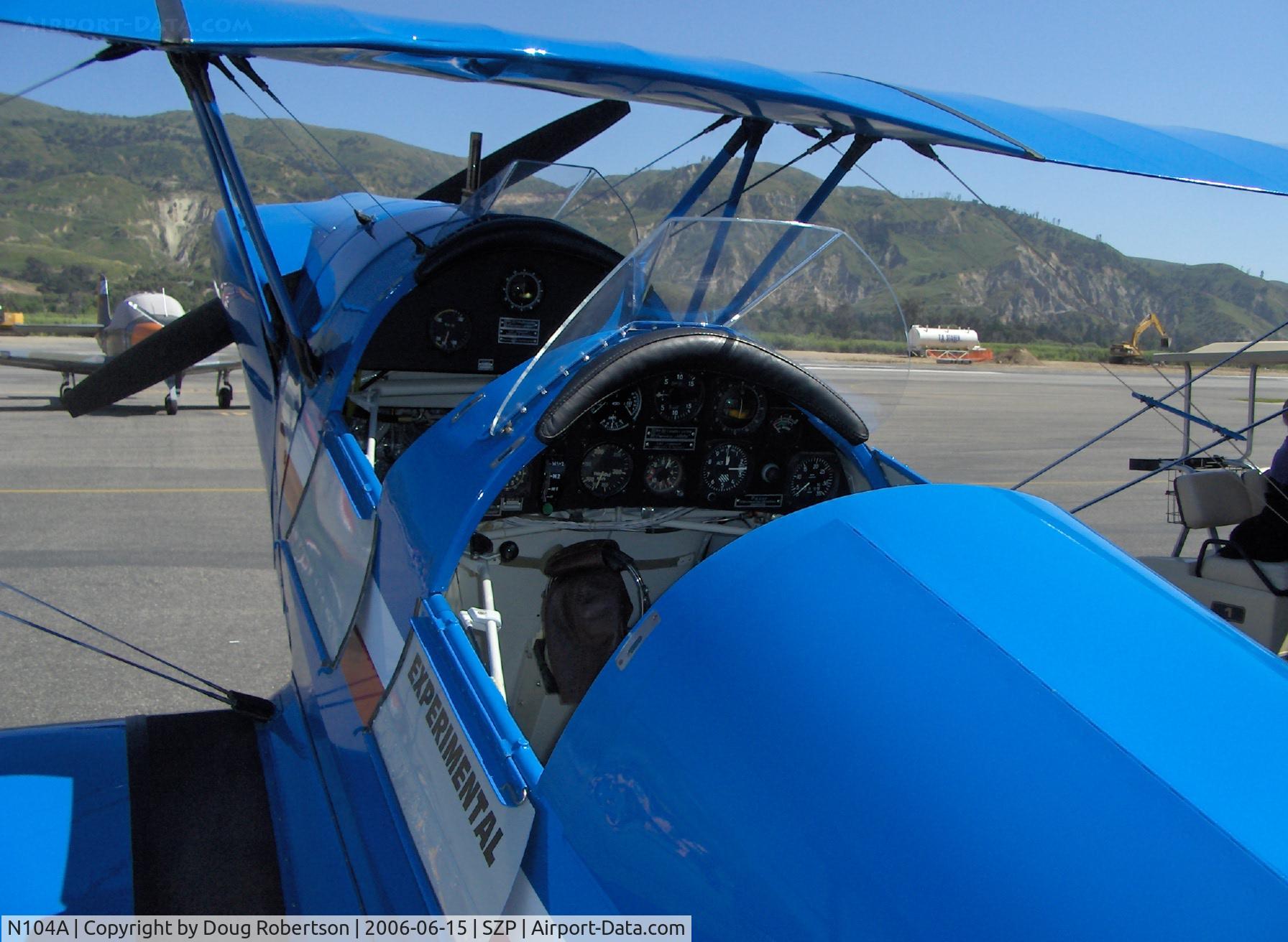 N104A, 1947 Aero C.104S Jungmann C/N 212, 1947 Bucker Jungmann B131, Lycoming O&VO-360 180 Hp, cockpits