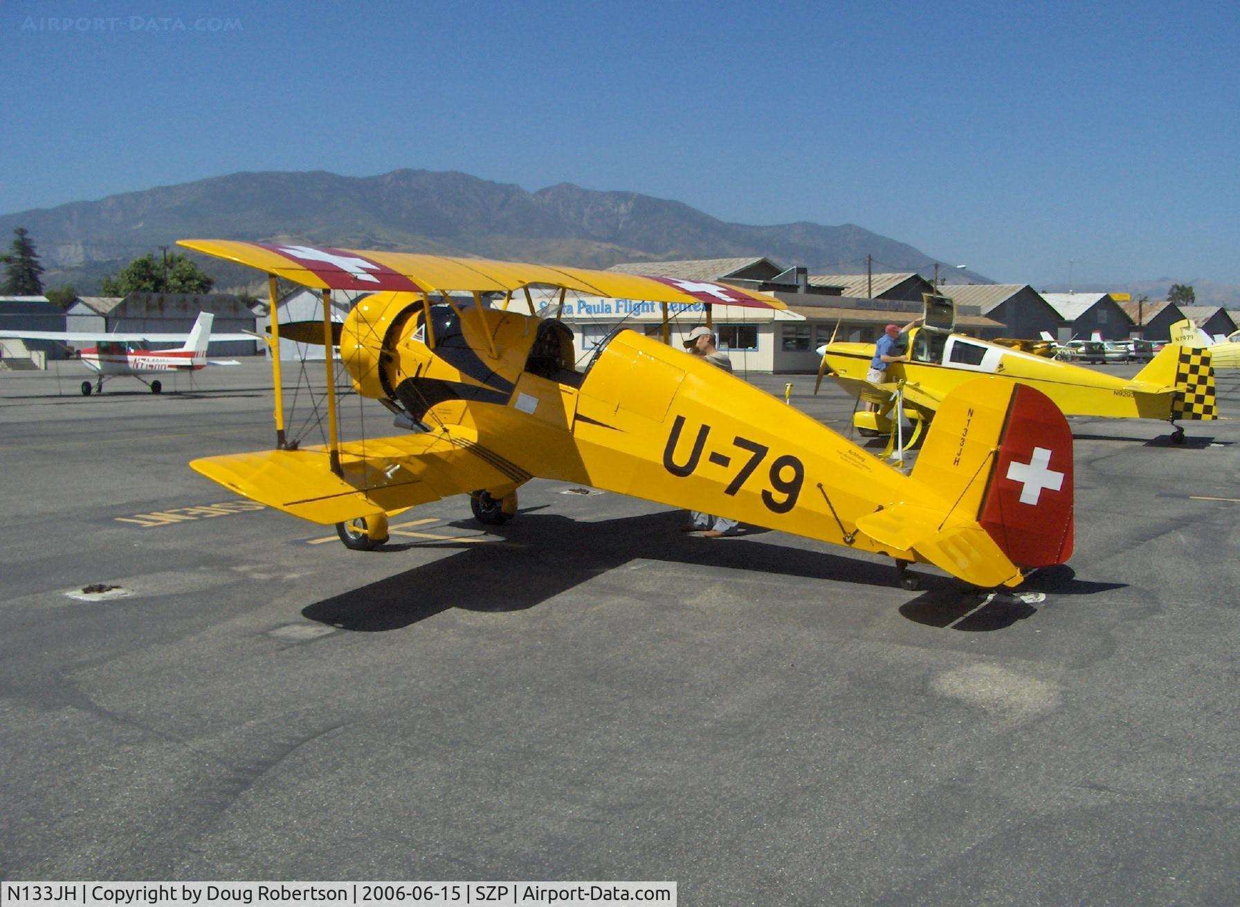 N133JH, 1940 Bucker Bu-133C Jungmeister C/N 26, 1940 Dornier-Werke Bucker BU133 Jungmeister, Siemens-Halske SH14 A-4 radial 160 Hp