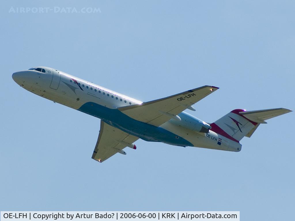 OE-LFH, 1995 Fokker 70 (F-28-0070) C/N 11554, Austrian Arrows