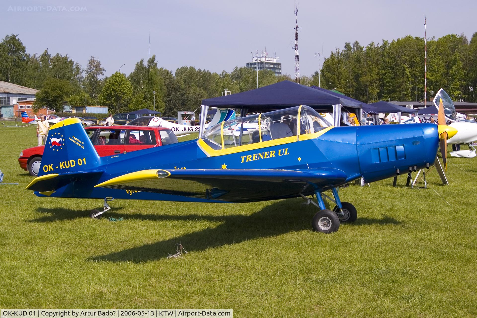 OK-KUD 01, Zlin Z-326 Trener Master (replica) C/N Not found OK-KUD 01, Katowice-Muchowiec